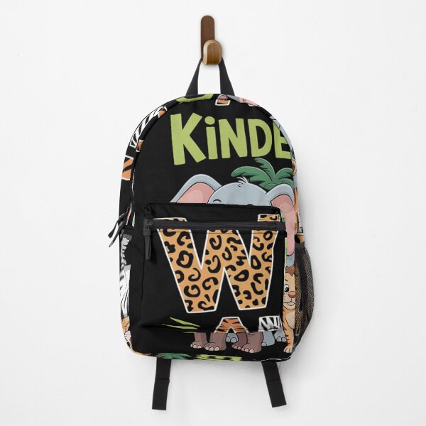 Item preview, Wild About Kindergarten Teacher Student Zoo Safari designed and sold by BlassmausArt.