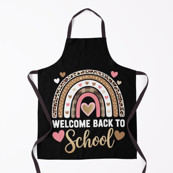 Item preview, Welcome Back To School Student Teacher Rainbow Leopard designed and sold by BlassmausArt.