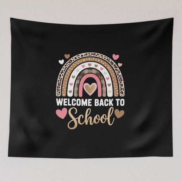 Item preview, Welcome Back To School Student Teacher Rainbow Leopard designed and sold by BlassmausArt.
