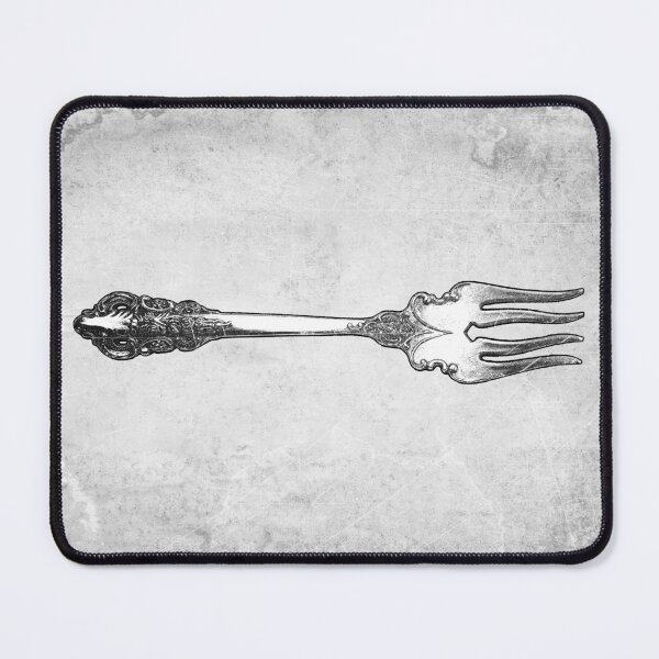 Item preview, Antique Victorian Silver Fork Gothic Cutlery Dark Academia designed and sold by Ghoul Enterprises.
