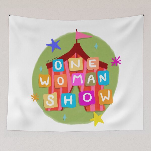 Item preview, One Woman Show designed and sold by ThatsDramatic.
