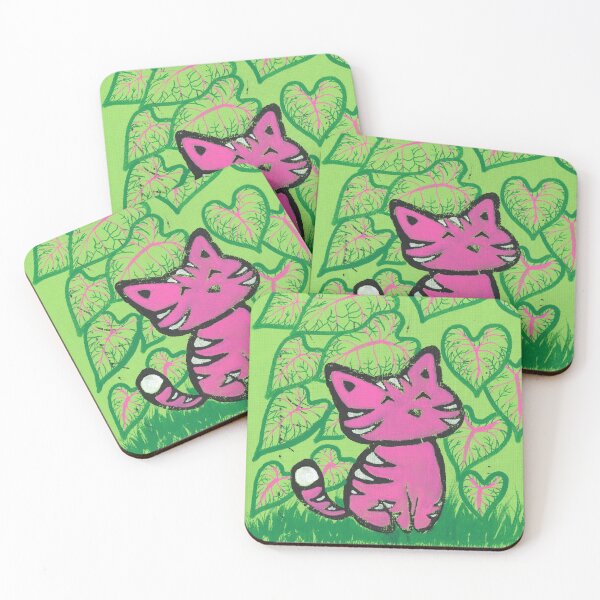 Item preview, Caladium Cat (Tiger) designed and sold by Flora Su.