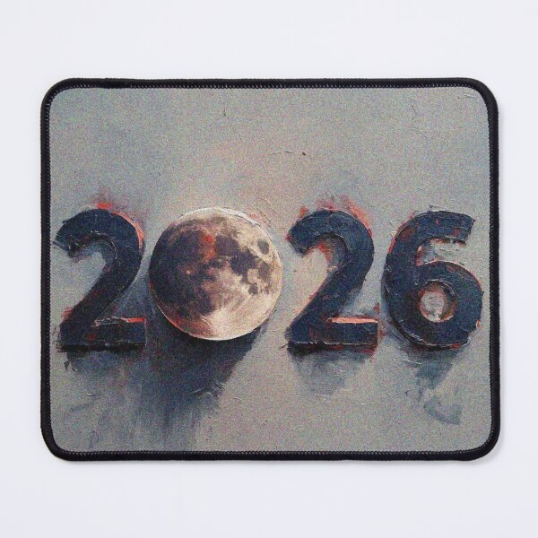 Item preview, Partial Lunar Eclipse 2026 – Blood Moon Night Sky | Moon Phase Cosmic Design designed and sold by Illuministique.