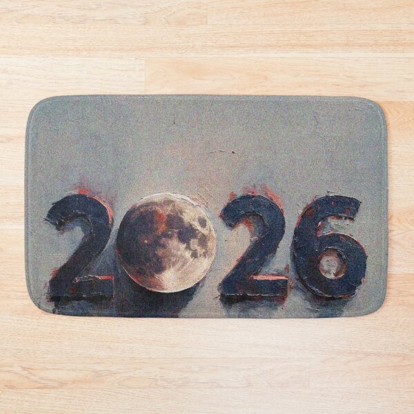 Item preview, Partial Lunar Eclipse 2026 – Blood Moon Night Sky | Moon Phase Cosmic Design designed and sold by Illuministique.