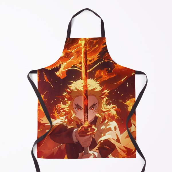 Item preview, Kyojuro Rengoku Demon Slayer Dragon Flame Focus designed and sold by TanglenRabbit.