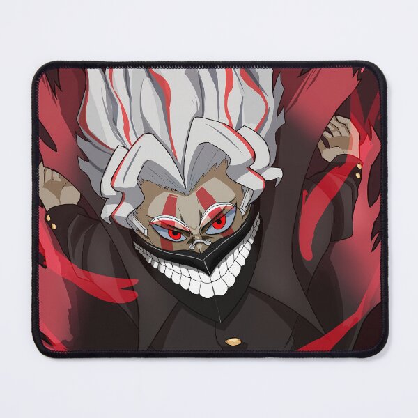 Item preview, Okarun Dandadan Fierce Crouch Red Background Supernatural Mode designed and sold by TanglenRabbit.