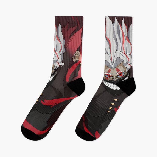 Item preview, Okarun Dandadan Fierce Crouch Red Background Supernatural Mode designed and sold by TanglenRabbit.