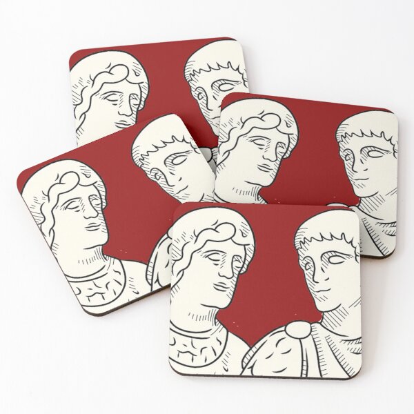 Item preview, Ancient Roman Husband & Wife | Happy Antiquity Married Couple designed and sold by Based History.