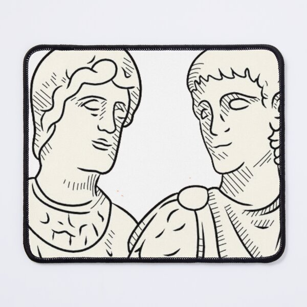 Item preview, Ancient Roman Husband & Wife | Happy Antiquity Married Couple designed and sold by Based History.