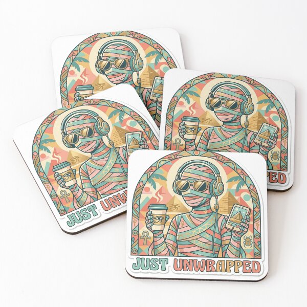 Item preview, Modern Mummy - Just Unwrapped Retro Egyptian Pop Art designed and sold by zytooFree.
