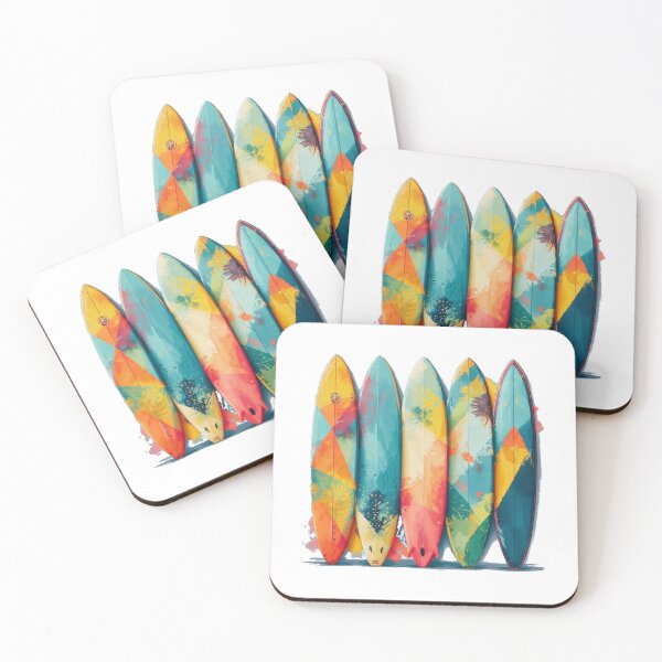 Item preview, Vivid Retro Surf Boards  designed and sold by alizye.