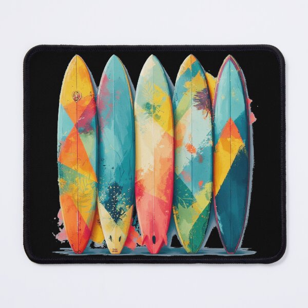 Item preview, Vivid Retro Surf Boards designed and sold by alizye.