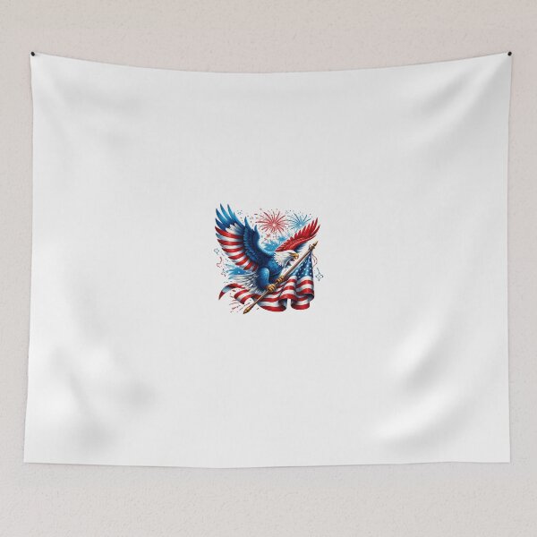 Item preview, Patriotic Eagle American Flag Fireworks designed and sold by Le7yaStore.