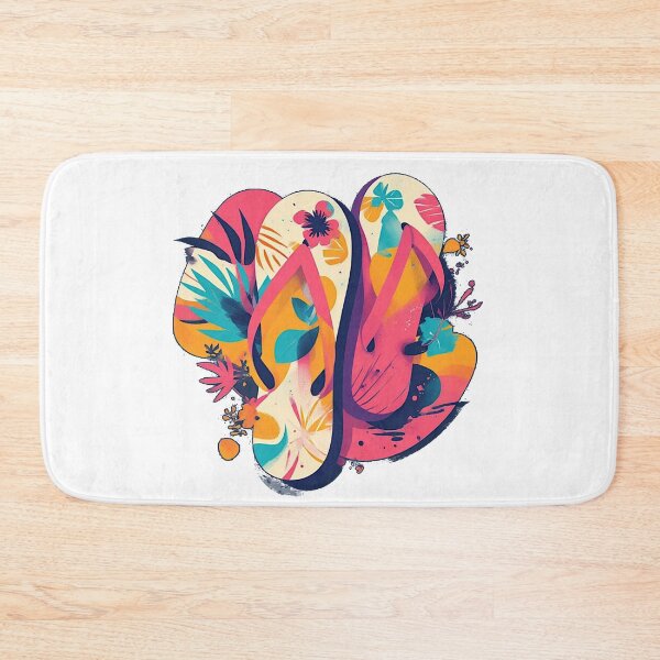 Item preview, Summer Vibe Flip Flops designed and sold by alizye.