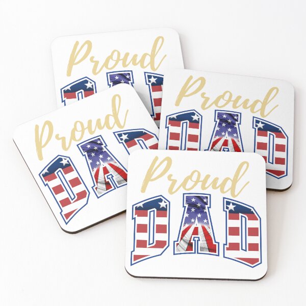 Item preview, Proud Dad America 250th Anniversary Patriotic USA Flag designed and sold by VibranPalette.