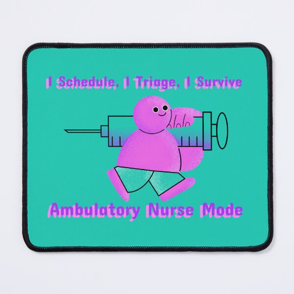 Item preview, Fun Ambulatory nurse t-shirt design designed and sold by BimJoe.