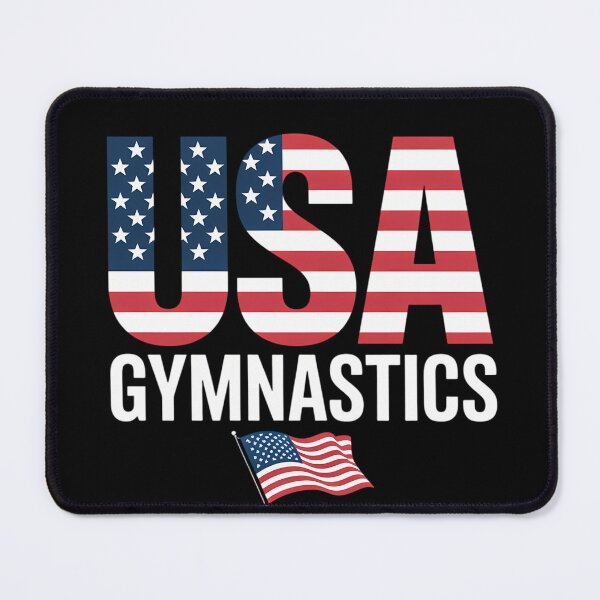 Item preview, Gymnastics USA American Flag 4th of July designed and sold by isatnelkaitio.