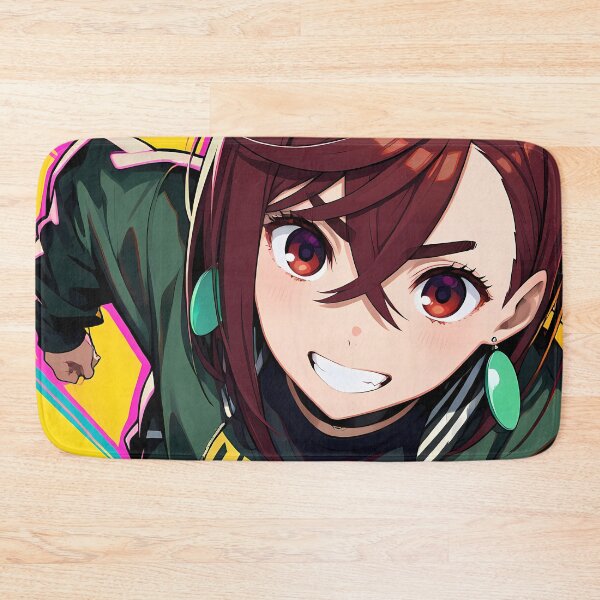 Item preview, Momo Ayase Dandadan Neon Pop Art Running Energy designed and sold by TanglenRabbit.