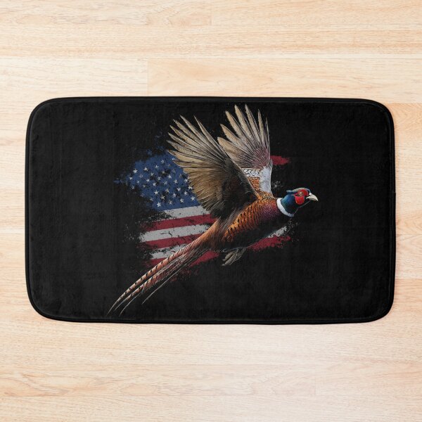 Item preview, Pheasant Hunting American Flag designed and sold by goombi-creative.