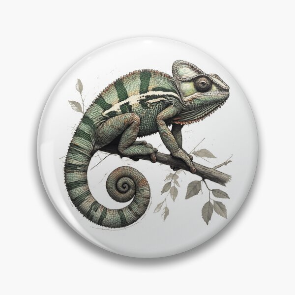 Item preview, Vibrant Veiled Chameleon designed and sold by alizye.