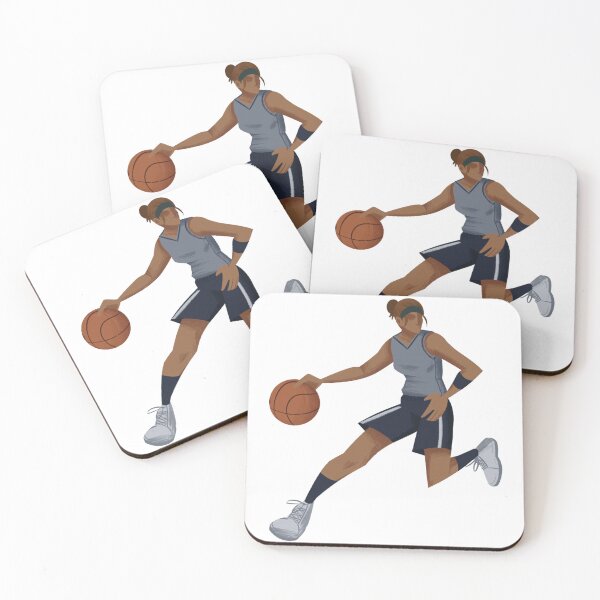 Item preview, Dynamic Female Basketball Player Illustration designed and sold by nezar1811.