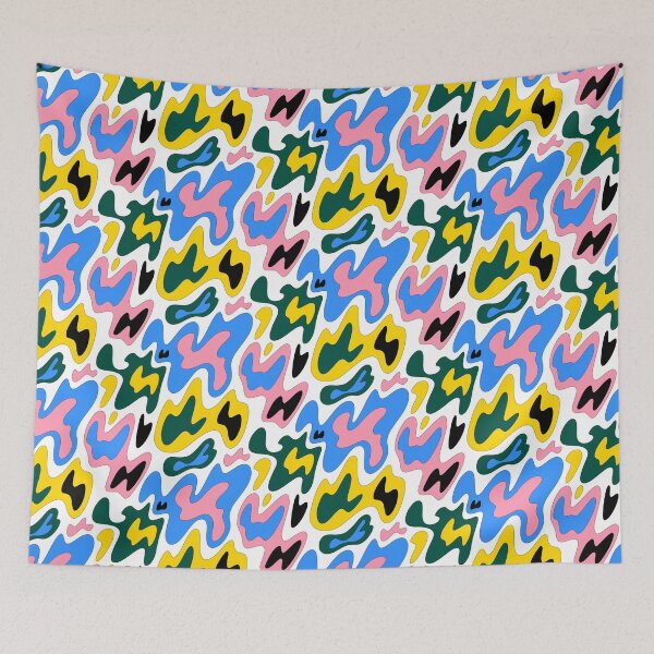 Item preview, Blobs Pink designed and sold by Red Moon Rising.