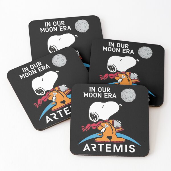 Artikelvorschau, Snoopy, Astronaut, Artemis-Mondmission, Weltraumliebhaber entworfen und verkauft von DamianRoy88.