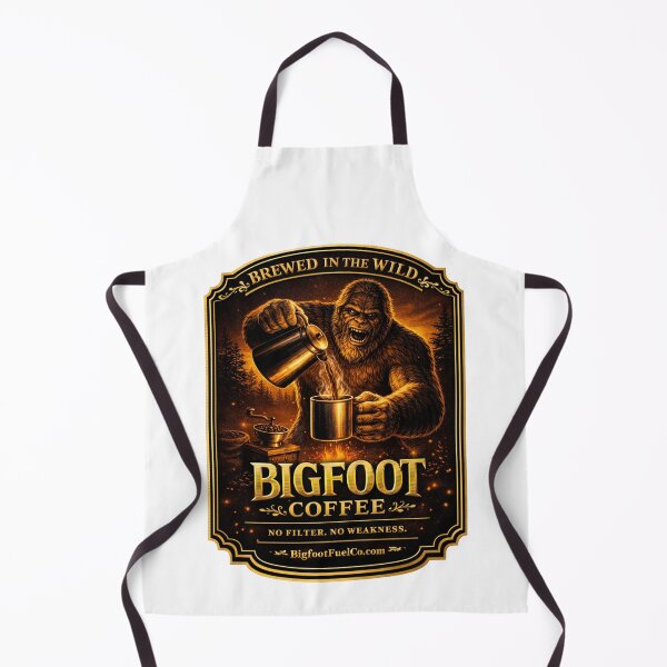 Item preview, Brewed In The Wild Bigfoot Coffee designed and sold by Bigfoot Fuel Co.