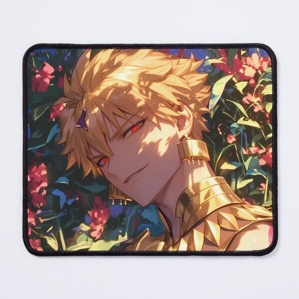 Item preview, Gilgamesh Fate Grand Order Golden Floral Kingly Stare designed and sold by TanglenRabbit.