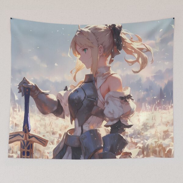 Item preview, Saber Lily Fate Grand Order Soft Field Sword Serenity designed and sold by TanglenRabbit.