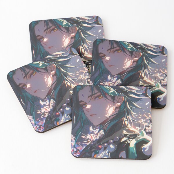 Item preview, Xiao Genshin Impact Cherry Blossom Quiet Vigil designed and sold by TanglenRabbit.