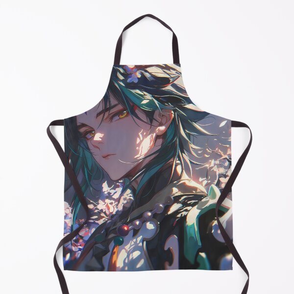 Item preview, Xiao Genshin Impact Cherry Blossom Quiet Vigil designed and sold by TanglenRabbit.