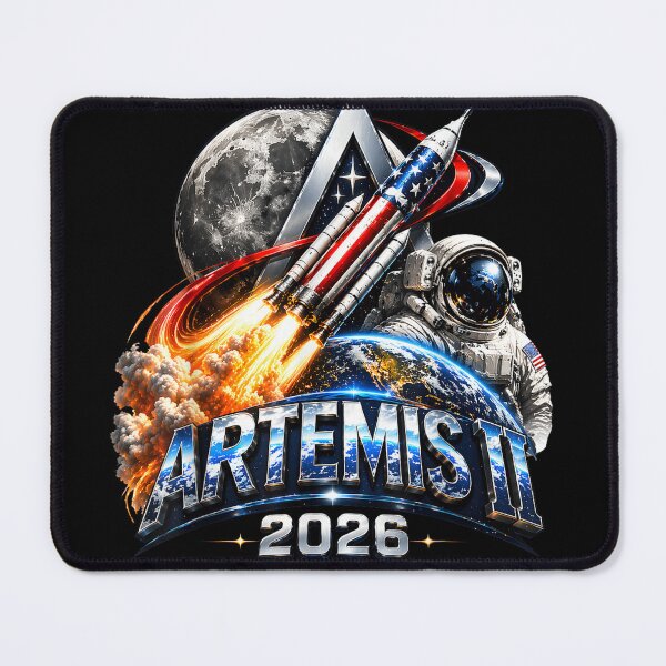 Item preview, Artemis II to The Moon Rocket Launch Space Exploration designed and sold by OMITTEROMINOUS.