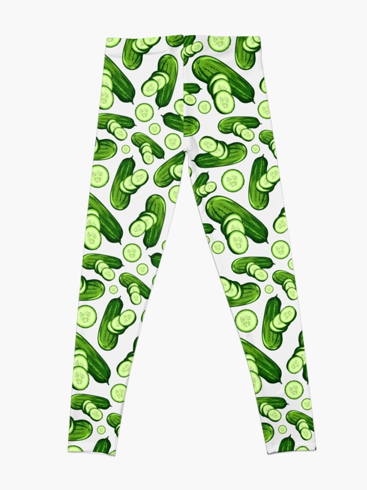 Discover Veggiephile Cucumbers Leggings