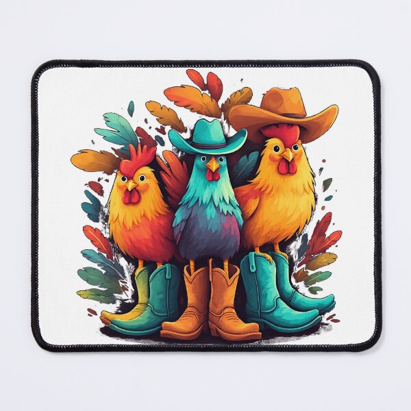 Item preview, Vibrant Western Chickens designed and sold by alizye.