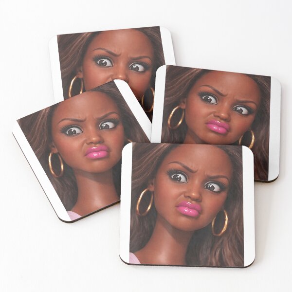Item preview, Funny Creepy Doll Face Meme Expression Hilarious Sarcastic  designed and sold by OMITTEROMINOUS.