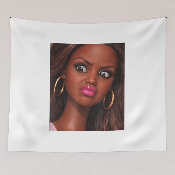 Item preview, Funny Creepy Doll Face Meme Expression Hilarious Sarcastic  designed and sold by OMITTEROMINOUS.