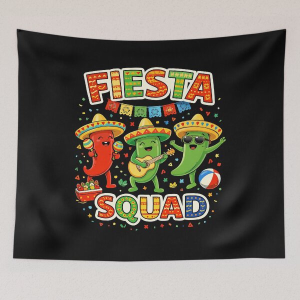 Item preview, Fiesta Squad Party Vibes designed and sold by yartyartyart.