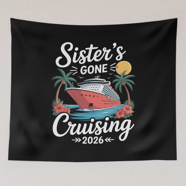 Item preview, Womens Sisters Gone Cruising Funny Sisters Cruise Trip designed and sold by fferomananul.