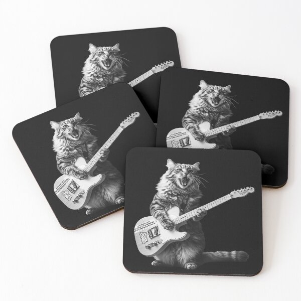 Item preview, Grunge Icon Cat: Policed by Purr-ism, The Nyandalism Guitar Maestro designed and sold by The Atomics.