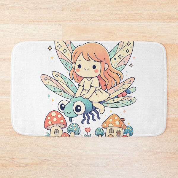 Item preview, Fairy Riding Dragonfly Enchanted World designed and sold by SoftSproutstu.