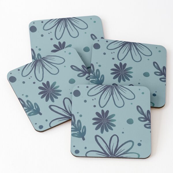 Item preview, Calming flowers pattern designed and sold by MaddieSimsArt.