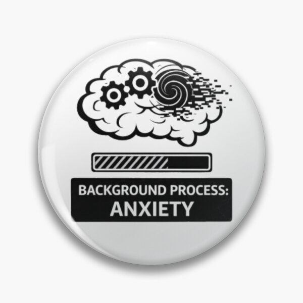 Item preview, Background Process: Anxiety Brain Overload designed and sold by MS-DesignArt.