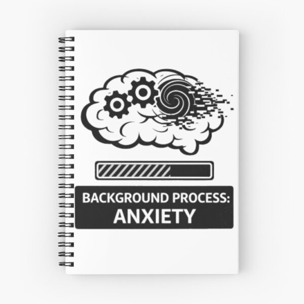 Item preview, Background Process: Anxiety Brain Overload designed and sold by MS-DesignArt.