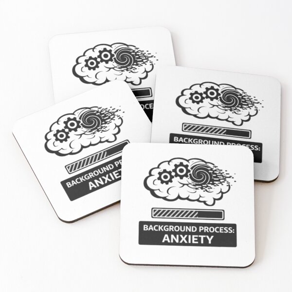Item preview, Background Process: Anxiety Brain Overload designed and sold by MS-DesignArt.