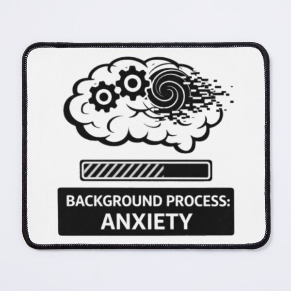 Item preview, Background Process: Anxiety Brain Overload designed and sold by MS-DesignArt.