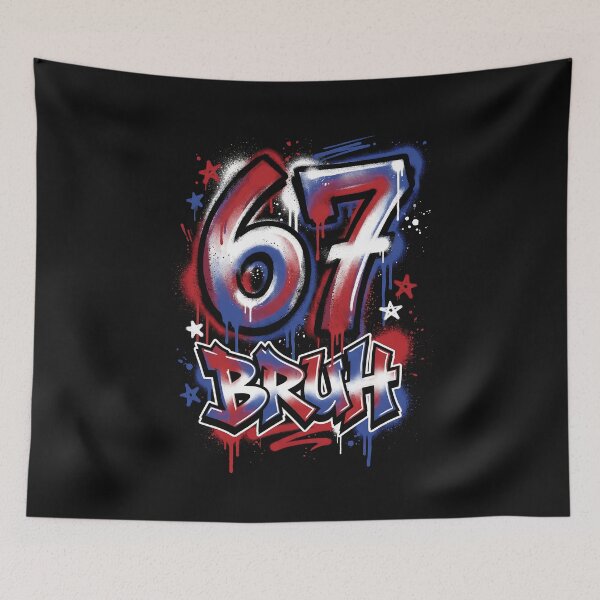 Item preview, 67 Bruh Patriotic Drip designed and sold by yartyartyart.