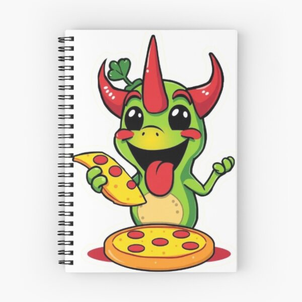 Item preview, Funny Cornicello Eating Pizza designed and sold by MystiColo.