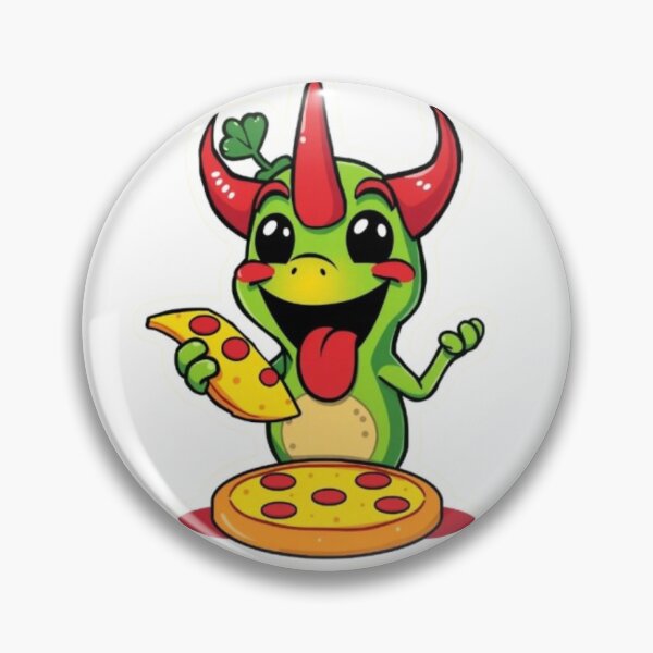 Item preview, Funny Cornicello Eating Pizza designed and sold by MystiColo.