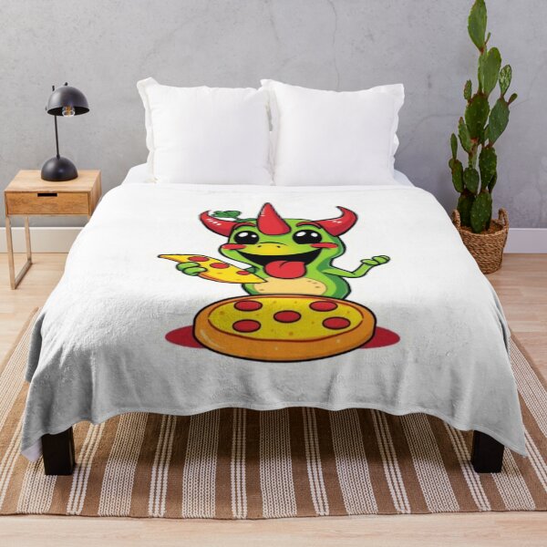 Item preview, Funny Cornicello Eating Pizza designed and sold by MystiColo.